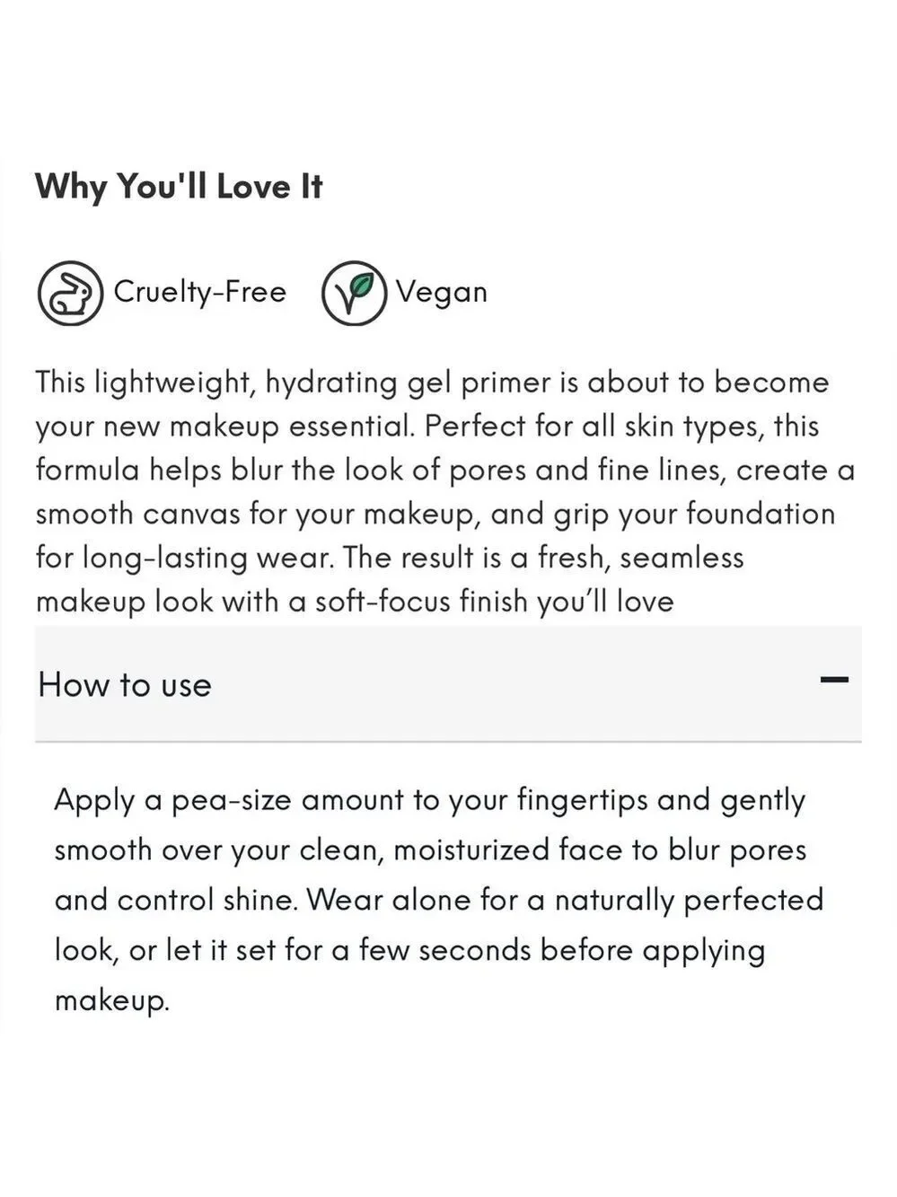 NIB Shades BY Shan The Pore Diffusing Primer
